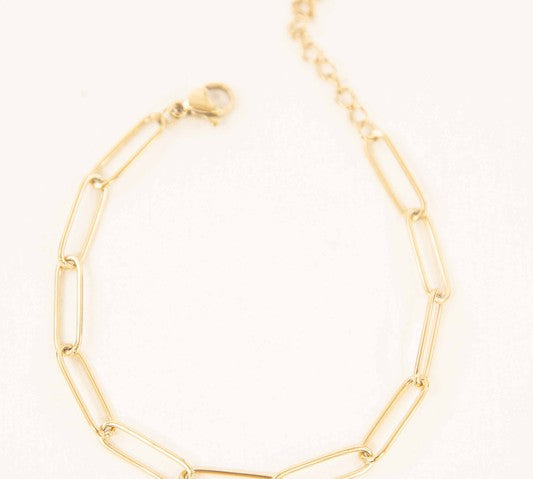 Truly Together 14k Chain Link Bracelet - Citrine Collective Co