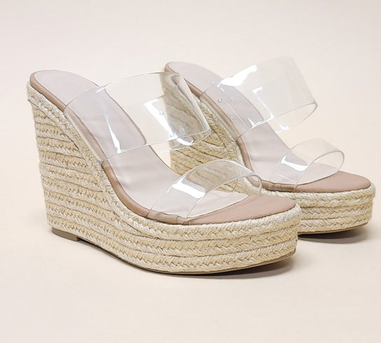 Emily Espadrille-style Wedge Sandal - Citrine Collective Co